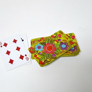 1960 vintage playing cards . 1 set image 4