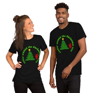 Rockin' Around the Christmas Tree Christmas Unisex t-shirt