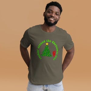 Rockin' Around the Christmas Tree Christmas Unisex t-shirt image 5