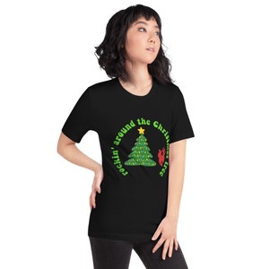 Rockin' Around the Christmas Tree Christmas Unisex t-shirt image 4