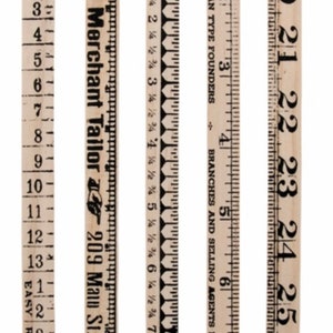 Tim Holtz Ideaology Ruler Pieces