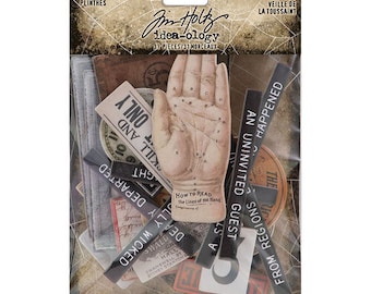 Tim Holtz Ideaology Baseboards Halloween 2021