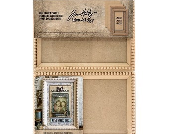 Tim Holtz Ideaology Mini Framed Panels mixed media frames