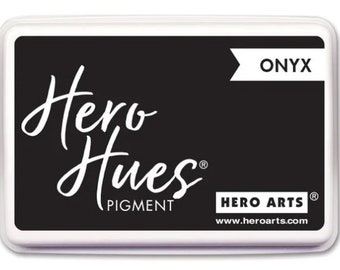 Hero Arts Hero Hues Pigment Ink- Onyx Ink Pad