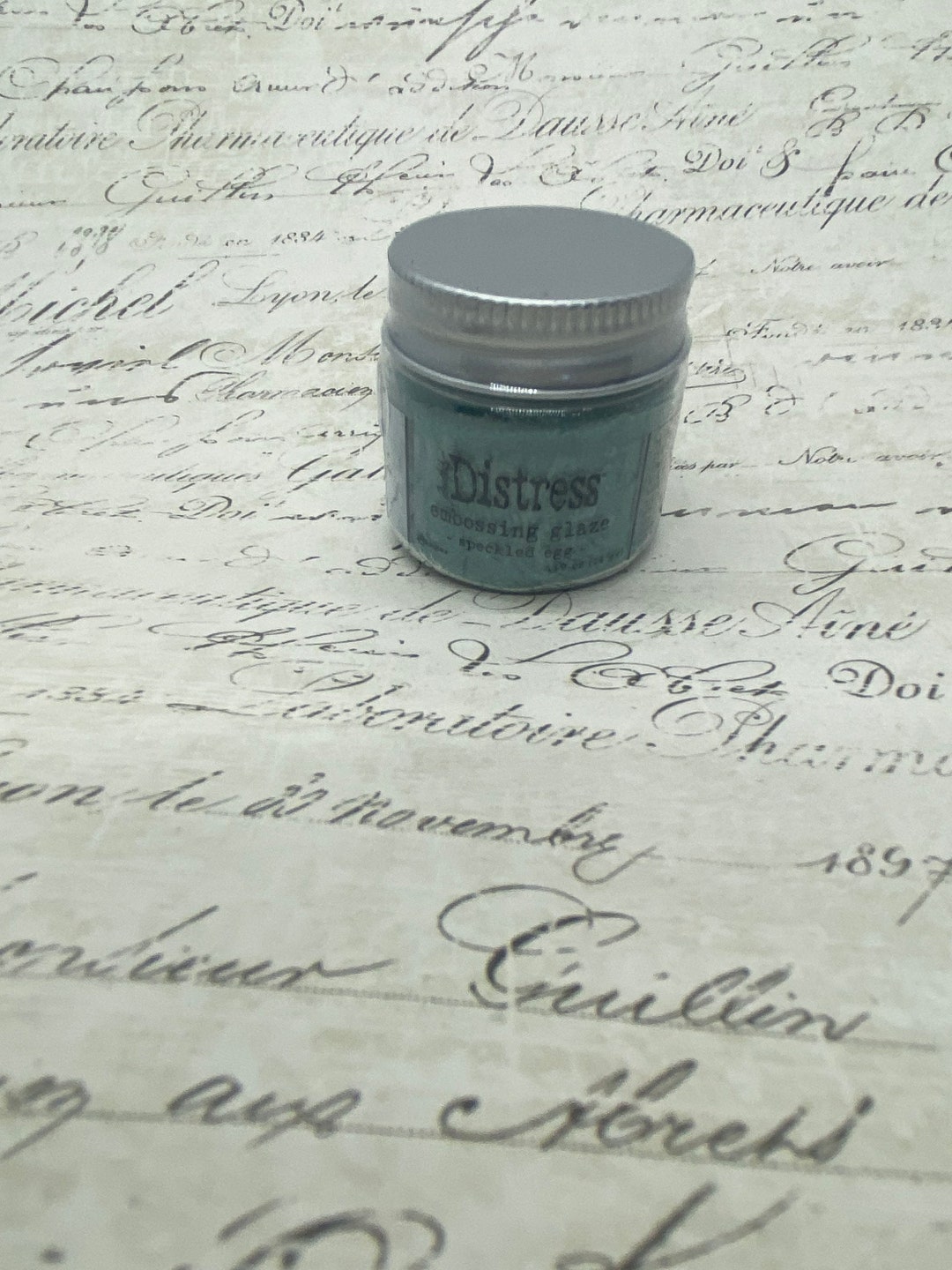 Tim Holtz Distress Embossing Glaze Speckled Egg Etsy Singapore