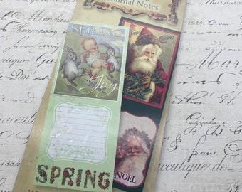 Crafty Secrets Heartwarming Vintage Image Journal Book Booklet Ephemera- Seasonal