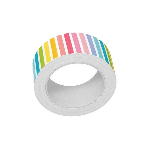 Lawn Rehkitz: Washi Tape 10 m Vertikal Regenbogen Streifen