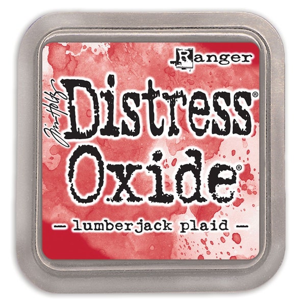 TIm Holtz Distress Oxide Ink- Lumberjack Plaid Ink Pad