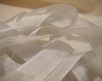 dove gray vintage seam binding ribbon