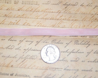 3/8 Sweet Baby Pink Velvet Ribbon