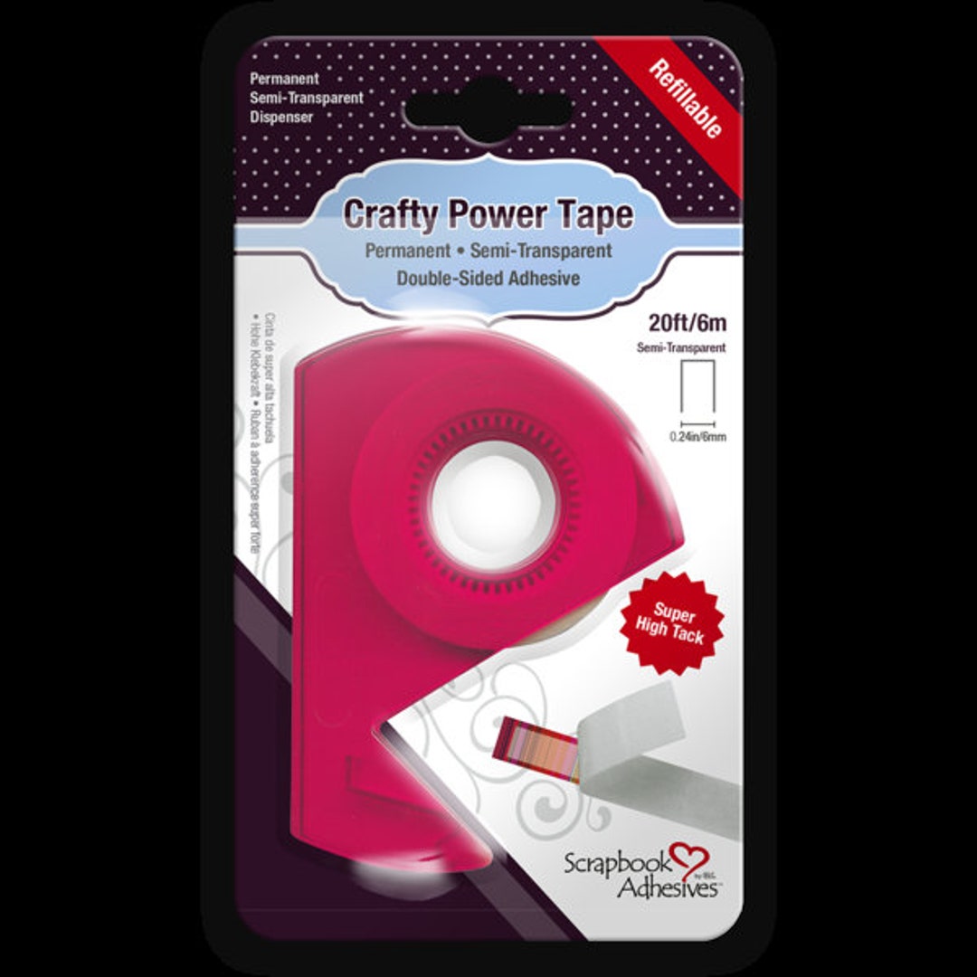 Crafty Power Tape Dispenser 20' - Scrapbook Adhesives by 3L