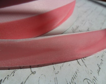 7/8 Cotton Candy Pink Velvet Ribbon