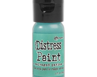 Ranger Tim Holtz Distress Paint- Salvaged Patina