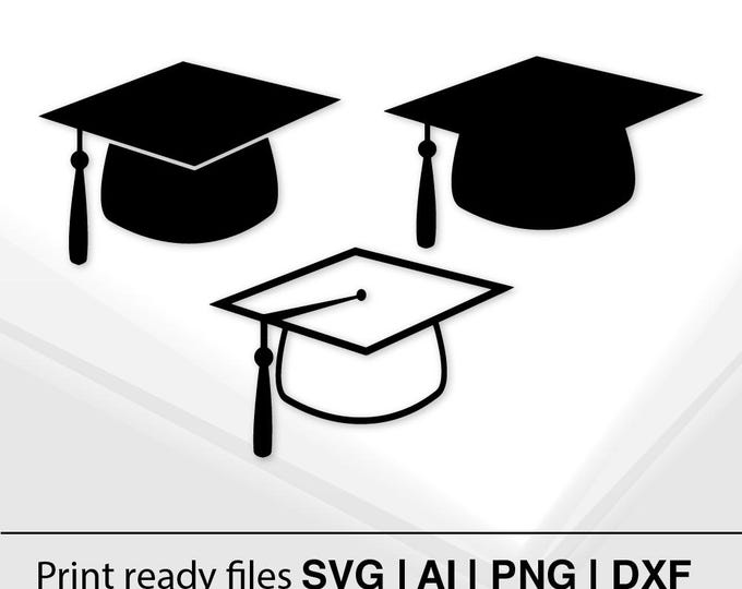 Graduation Cap SVG / School Graduation SVG / Graduation Cutter File ...