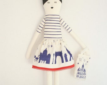 SALE I love Paris doll Kit