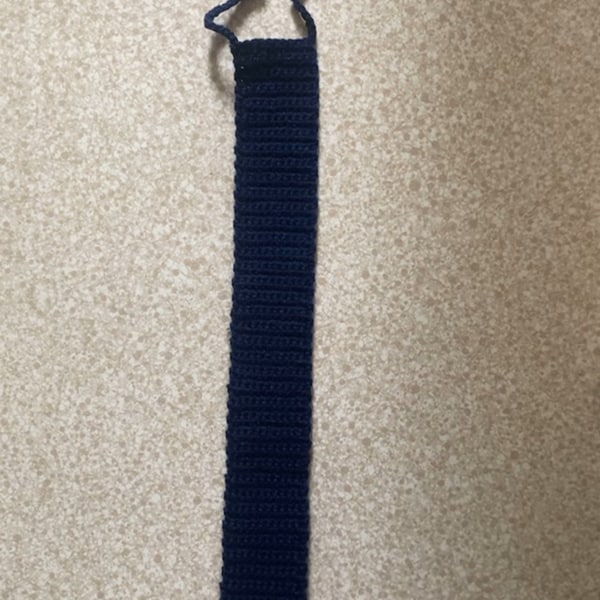 Cravate au crochet unisexe
