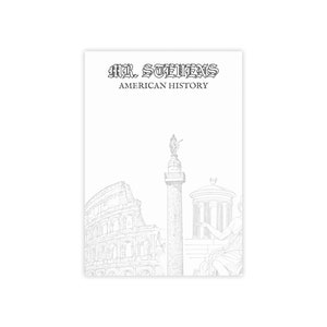 History Teacher Personalized Notepad | Writing Pad | Custom Teacher Pad | Custom Post-it® | Custom Note Pads | School Supplies For Teacher