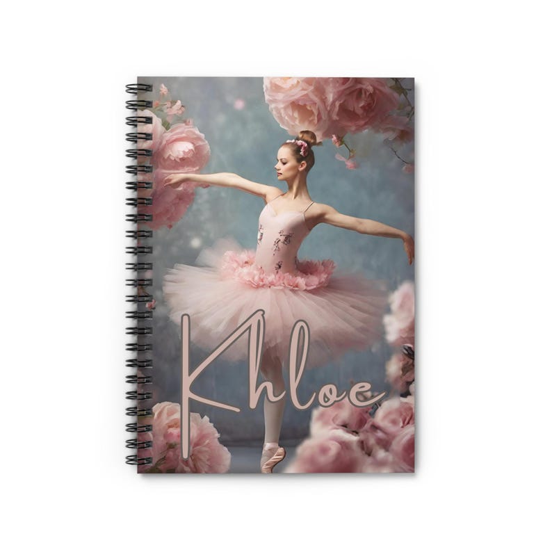 Personalized Princess Ballerina Notebook: Custom Name Ballet Journal - Etsy