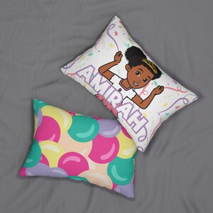 Gracie&#39;s Corner Personalized Pillow | Gracie&#39;s Corner Lumbar Pillow | Gracie&#39;s Corner Decorations | Gracie&#39;s Corner Birthday Gift
