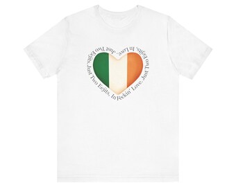 Funny Irish Couples Tee: Feckin' Eejit St. Patrick's Day Shirt