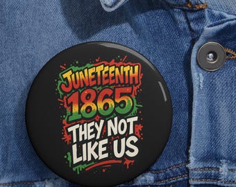 Juneteenth Pin: Black Culture Pride, Family Reunion Gift