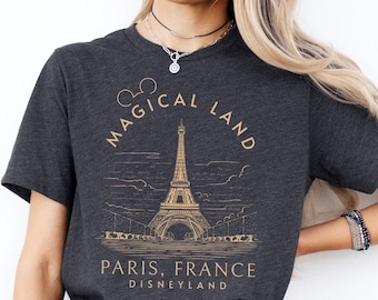 Disneyland Paris Mickey Ears Shirt,Paris Family Trip T-Shirt, Family Matching Paris Shirt, Eiffel Tower Family Shirt, Disney Paris Trip Tee