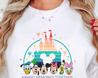 Family Vacation Tee - Making Memories Together Sweatshirt, Magical Crew Shirt, Vintage Magical Apparel