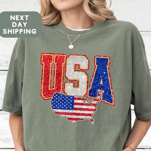 Chemise drapeau des États-Unis couleurs confort, chemise 4 juillet, grand t-shirt des États-Unis, t-shirt patriotique couleurs confort, chemise drapeau couleurs confort des États-Unis, indépendance