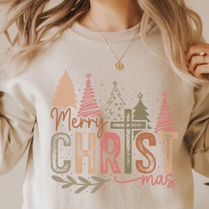 Merry Christmas Sweatshirt, Christmas Sweatshirt, Family Christmas Sweatshirt, Christmas Sweatshirts for Women, Christmas Holiday Sweatshirt