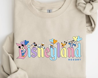 Disneyland Resort Sweatshirt, Disneyland Est 1955 Shirt, Disneyland California Shirt, Disneyland Trip Sweatshirt, Disney Vacation Sweatshirt