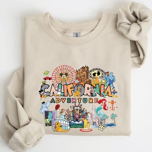 Disneyland California Adventure Sweatshirt, Disneyland Sweatshirts, Disneyland California TShirt, Family Disney Shirt, Unisex Disneyland Tee