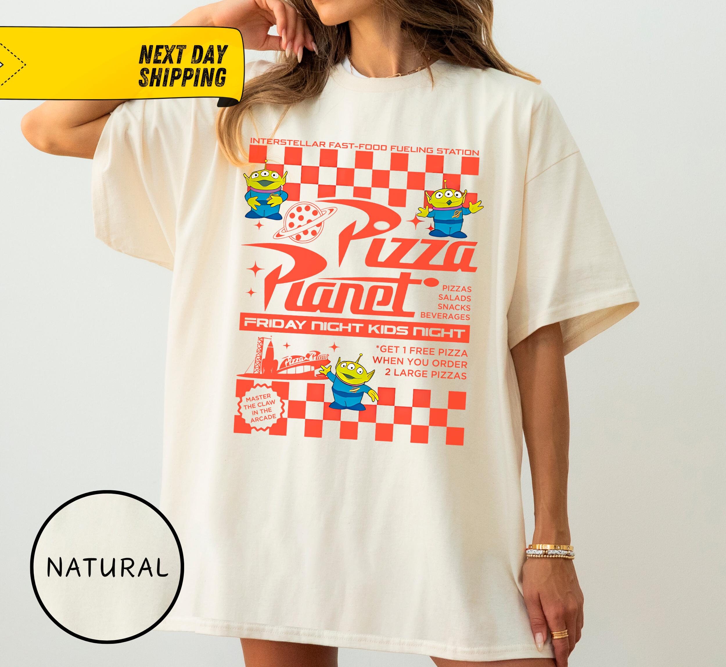 Pizza Planet Toy Story Shirt, Disney Toy Story Alien Shirt,Pizza Planet Tee, Toy Story Family Shirts, Disney Pizza Lover Shirt,Halloween