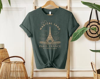 Disneyland Paris Mickey Ears Shirt,Paris Family Trip T-Shirt, Family Matching Paris Shirt, Eiffel Tower Family Shirt, Disney Paris Trip Tee