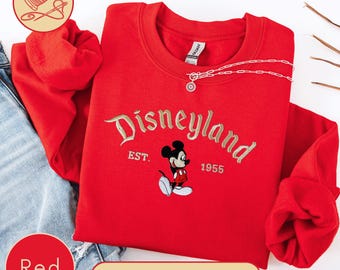 Magicalland Sweatshirt: Vintage EST 1955 Design - Soft Warm Fleece