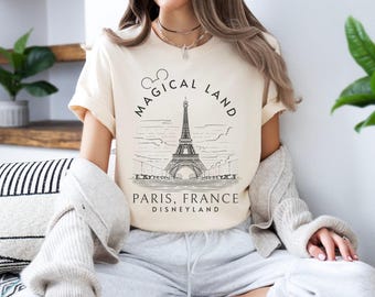 Disneyland Paris Mickey Ears Shirt,Paris Family Trip T-Shirt, Family Matching Paris Shirt, Eiffel Tower Family Shirt, Disney Paris Trip Tee