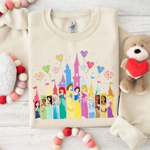 Disney Princess Castle Toddler Sweatshirt, Princess Kids Shirt, Disney Castle Baby Onesie®, Disney Castle Kids Shirt