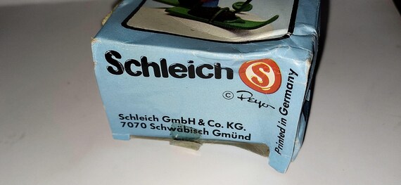 Figurine Schtroumpf Skieur Vintage 1978 - PVC, édition Peyo, Bon état Collection
