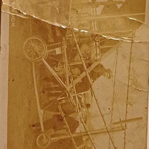 Seltene antike Postkarte von 1913 der frühen Luftfahrt..Samuel Cody..gesendet 11-8-13.4 Tage nach seinem Tod