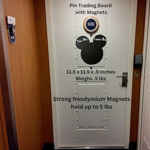 Cruise Ship Pin Trading Board, Disney Cruise Pin Board, Cruise Trading Board, Cute Corkboard, Cruise Cork Board, Pin Trading Board Magnet