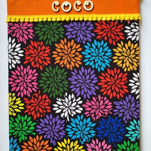 Floral Fiesta Pinboard, Pin Trading, Theme Park Decor, Magnetic, Wall Mount, Pin Display, CUSTOMIZEABLE, Cork Board, Memo Board, Wall Decor
