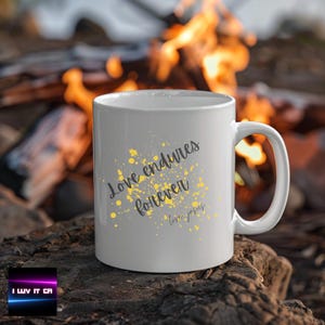 Christian Inspirational Cup | Faith Coffee Cup | Encouragement Quote Coffee Mug | 11 oz 15 oz 20 oz Mug | Religious Gift