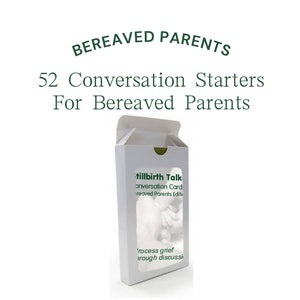 52 cartes de conversation Mortinaissance | Édition Parents endeuillés