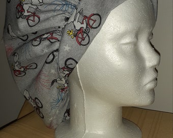 Women/'s Euro Style Scrub Hat Valentine Snoopy