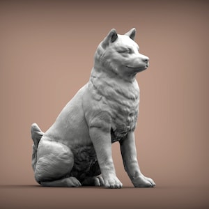 Figurine Shiba Inu - Imprimée en 3D - Décoration de maison parfaite et cadeau pour les amoureux des chiens, ornement, commémoratif, cadeau