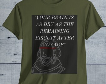 Funny William Shakespeare Quote Shirt,Shakespeare Funny Insult Quote,Book Reader,English Teacher Gift,Literary Shirt,Literature Gift, Unisex