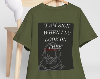 Funny William Shakespeare Quote Shirt,Shakespeare Funny Insult Quote,Book Reader,English Teacher Gift,Literary Shirt,Literature Gift, Unisex