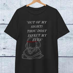 Funny William Shakespeare Quote Shirt,Shakespeare Funny Insult Quote,Book Reader,English Teacher Gift,Literary Shirt,Literature Gift, Unisex