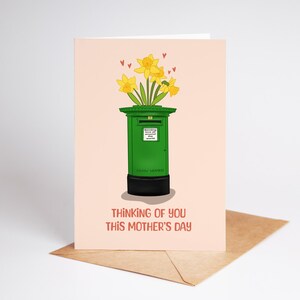 Bonita tarjeta irlandesa para el Día de la Madre / Tarjeta de felicitación por correo postal / Irlandeses en el extranjero / Tarjeta A5 y A6