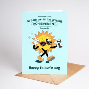 Biglietto retrò per la festa del papà / Biglietto irlandese per la festa del papà / Biglietto divertente per papà / Biglietto di auguri per l'Irlanda / Biglietto A5 e A6