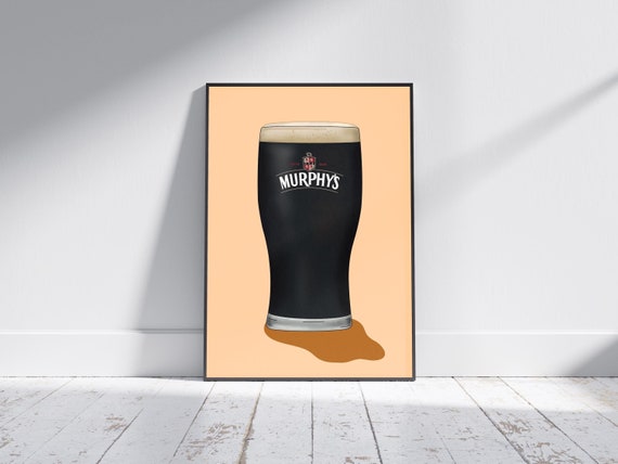 Murphys Irish Stout Print: Pub Wall Art - Etsy